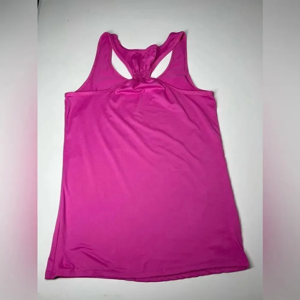 Emme Jordan Pink Cross Straps Tank Top-Size L